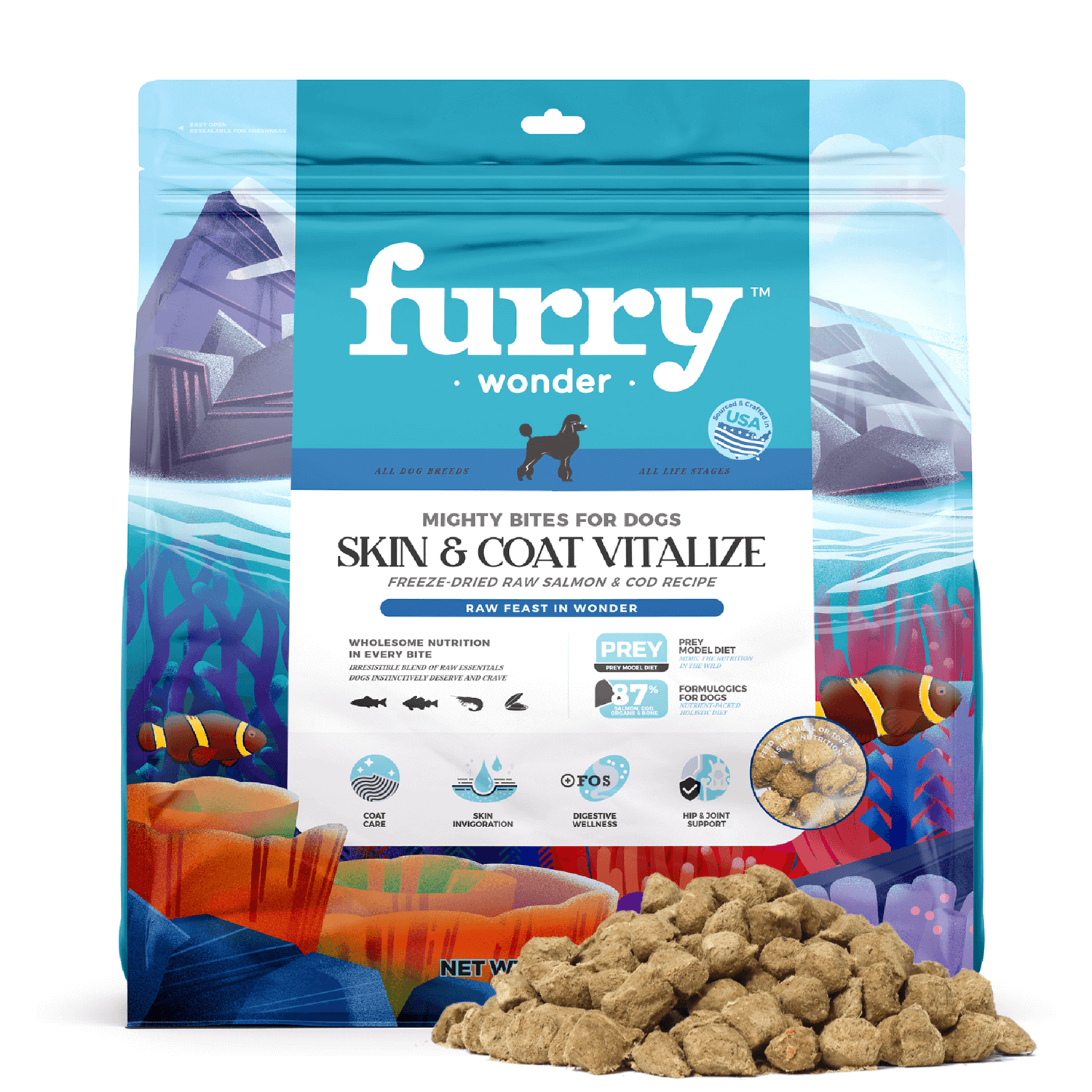 Is freeze dried outlet salmon safe for dogs