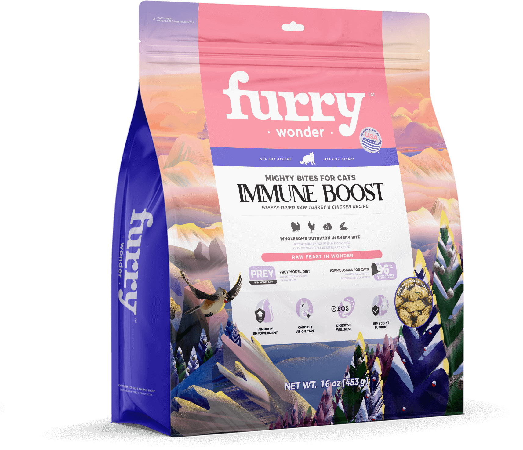 Freeze Dried Cat Food FURRY WONDER